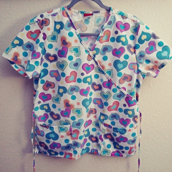 Denice Tops - Denice Scrub Top - Small (2 for $10)